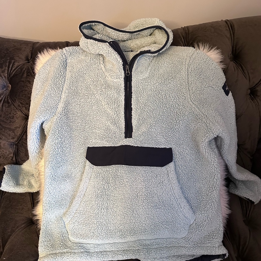 The North Face Light Blue Fleece Jacket